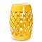Wholesale Interrior Baxton Studio Branson Modern and Contemporary Yellow Finished Metal Outdoor Side Table